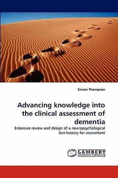 portada advancing knowledge into the clinical assessment of dementia (in English)