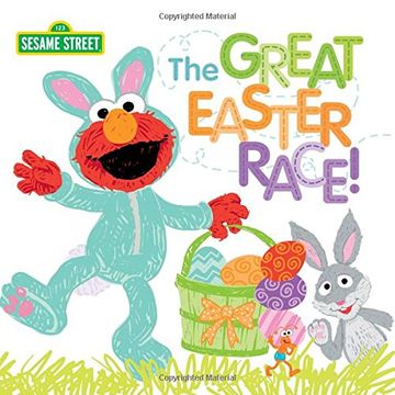 portada The Great Easter Race! (Sesame Street Scribbles) (in English)