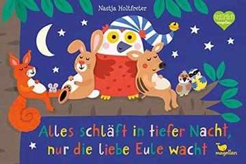 portada Alles Schläft in Tiefer Nacht, nur die Liebe Eule Wacht (in German)