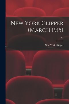portada New York Clipper (March 1915); 63 (in English)