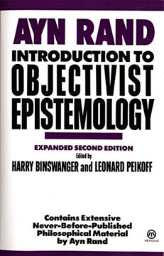 portada Introduction to Objectivist Epistemology: Expanded Second Edition 