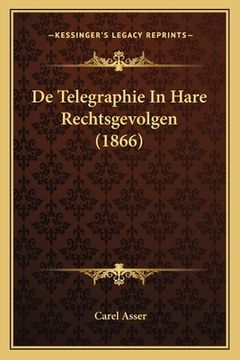 portada De Telegraphie In Hare Rechtsgevolgen (1866)