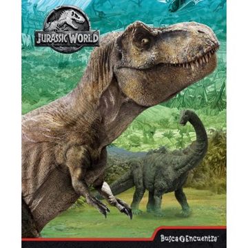 portada Jurassic World Busca Y Encuentra (tapa Dura)