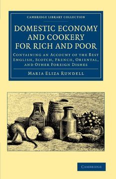 portada Domestic Economy, and Cookery, for Rich and Poor (Cambridge Library Collection - British and Irish History, 19Th Century) (en Inglés)