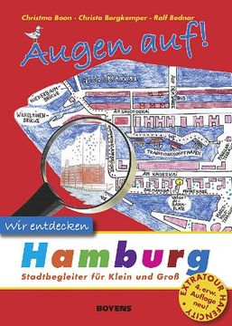 portada Augen auf - wir entdecken Hamburg: Stadtbegleiter für Klein und Groß (en Alemán)