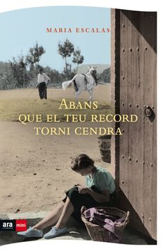 portada Abans Que El Teu Record Torni Cendra (in Catalá)