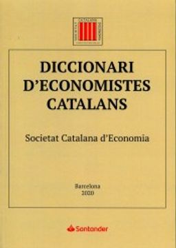 portada Diccionari D'economistes Catalans (libro en Catalán)