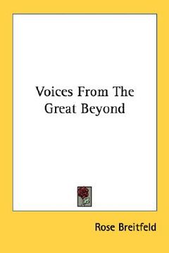 portada voices from the great beyond (en Inglés)
