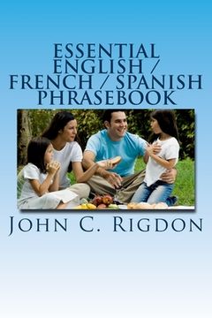 portada Essential English / French / Spanish Phrasebook (en Inglés)