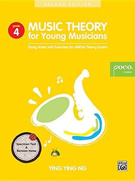 portada Music Theory for Young Musicians Grade 4: Study Notes with Exercises for Abrsm Theory Exams (Poco Studio Edition)