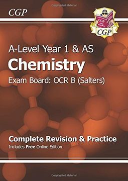 portada A-Level Chemistry: OCR B Year 1 & AS Complete Revision & Practice with Online Edition