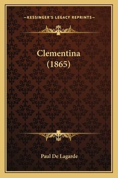 portada Clementina (1865) (en Alemán)