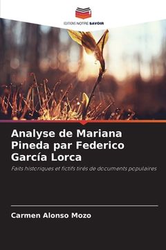 portada Analyse de Mariana Pineda par Federico García Lorca (en Francés)