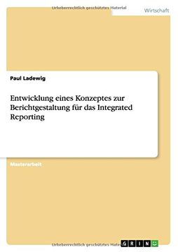 portada Entwicklung eines Konzeptes zur Berichtgestaltung für das Integrated Reporting