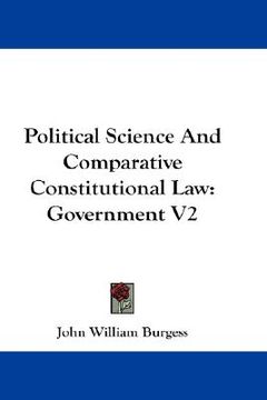 portada political science and comparative constitutional law: government v2 (en Inglés)