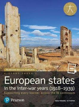 portada HISTORY: PAPER 3 EUROPEAN STATES STUDENT EDITION + ETEXT 48-MONTHS      COPYRIGHT 2017 (Pearson International Baccalaureate Diploma: International Editions)