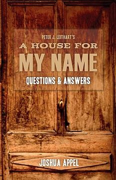 portada a house for my name: questions & answers (en Inglés)