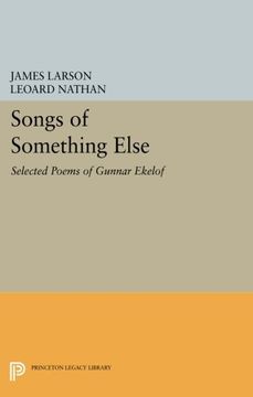 portada Songs of Something Else: Selected Poems of Gunnar Ekelof (Lockert Library of Poetry in Translation) 