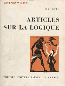 portada ARTICLES SUR LA LOGIQUE (1890-1913).