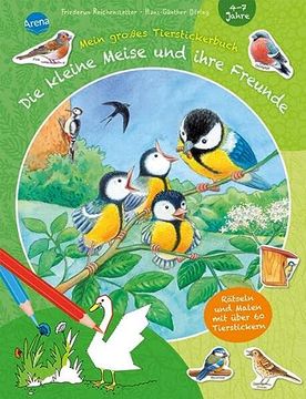portada Die Kleine Meise und Ihre Freunde. Mein Großes Tierstickerbuch (en Alemán)