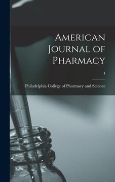 portada American Journal of Pharmacy; 4 (in English)