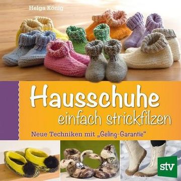 portada Hausschuhe Einfach Strickfilzen (in German)