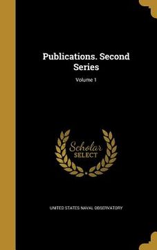 portada Publications. Second Series; Volume 1