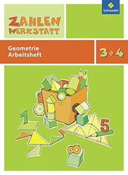portada Zahlenwerkstatt: Geometrie: Arbeitsheft 3 / 4 (en Alemán)