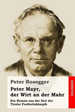portada Peter Mayr, der Wirt an der Mahr: Ein Roman aus der Zeit der Tiroler Freiheitskämpfe (en Alemán)