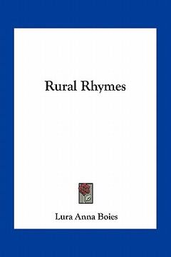 portada rural rhymes (en Inglés)