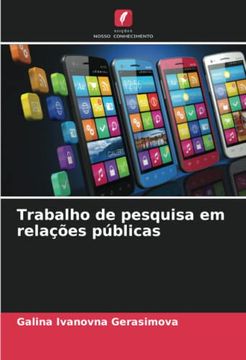 portada Trabalho de Pesquisa em Relações Públicas (en Portugués)
