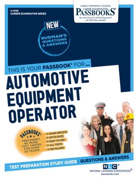 portada Automotive Equipment Operator (C-4145): Passbooks Study Guide Volume 4145 (en Inglés)