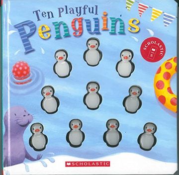 portada Ten Playful Penguins (en Inglés)