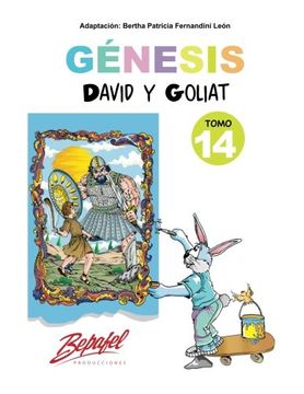portada Génesis-David y Goliat-Tomo 14: Cuento Ilustrado (Génesis para niños) (Volume 14) (Spanish Edition)