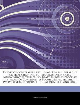 portada articles on theory of constraints, including: reverse hierarchy, critical chain project management, process improvement, eliyahu m. goldratt, thinking