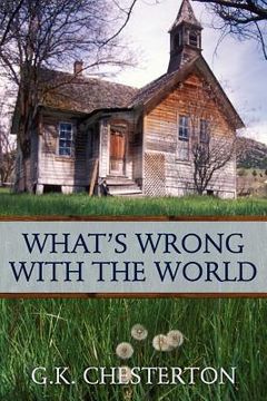 portada what's wrong with the world (in English)