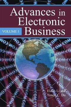 portada advances in electronic business, volume i (en Inglés)