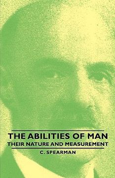 portada the abilities of man - their nature and measurement (in English)