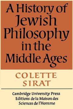 portada A History of Jewish Philosophy in the Middle Ages (in English)