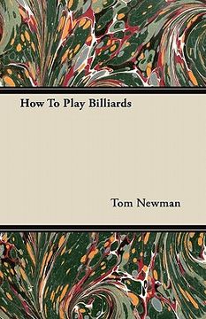 portada how to play billiards (in English)