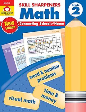 portada Skill Sharpeners: Math, Grade 2 (en Inglés)