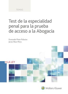 portada Test de la Especialidad Penal Para la Prueba de Acceso a la Abogacía (in Spanish)