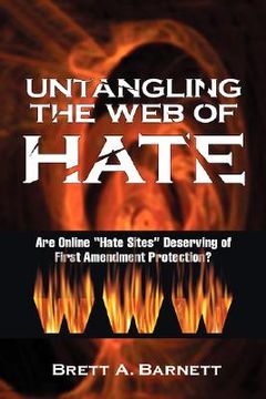 portada untangling the web of hate: are online "hate sites" deserving of first amendment protection? (en Inglés)