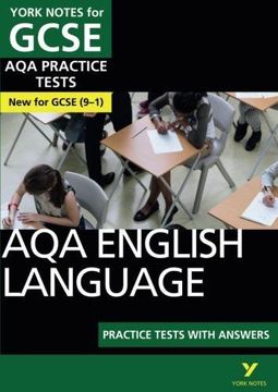 portada AQA english language practice tests with answers (York Notes)