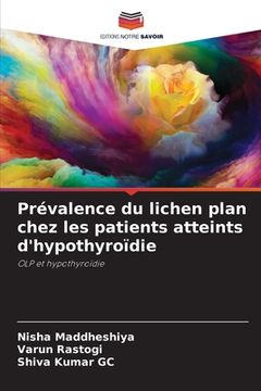 portada Prévalence du lichen plan chez les patients atteints d'hypothyroïdie (en Francés)