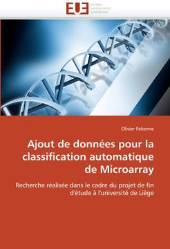 portada Ajout de Donnees Pour La Classification Automatique de Microarray