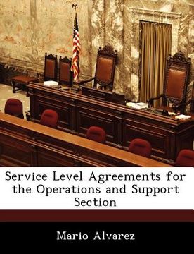 portada service level agreements for the operations and support section (en Inglés)