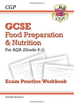 portada New Grade 9-1 Gcse Food Preparation & Nutrition - aqa Exam Practice Workbook (Includes Answers) 