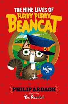 portada The Railway Cat: 2 (The Nine Lives of Furry Purry Beancat) (in English)