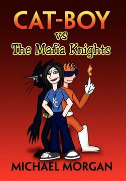 portada Cat boy vs the Mafia Knights (en Inglés)